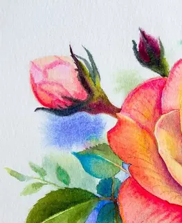 Tapety kvety Tapeta kreslené ruže