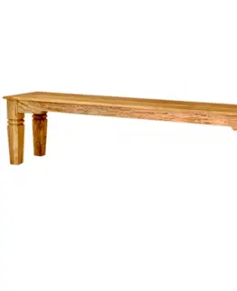 Jedálenské zostavy Lavica Guru 175x40 z mangového dreva