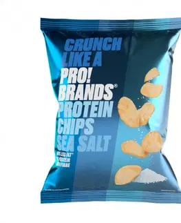 Proteínové čipsy a krekry ProteinPro Potato Chips 50 g soľ