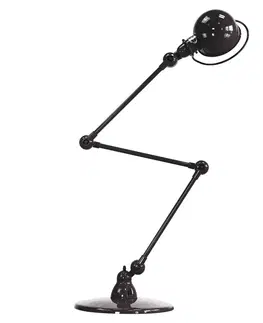 Stojacie lampy Jieldé Jieldé Loft D9403 kĺbová stojaca lampa, čierna