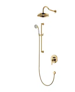Kúpeľňa OMNIRES - ARMANCE podomietkový sprchový systém zlatá /GL/ SYSAM20GL