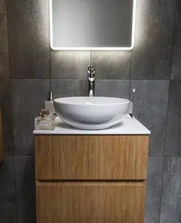 Kúpeľňa SAPHO - FILENA umývadlová skrinka 57x51,5x43cm, dub FID1260D