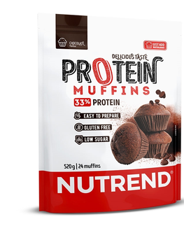 Proteíny Zmes pre prípravu muffinov Nutrend Protein Muffins 520g vanilka s malinami