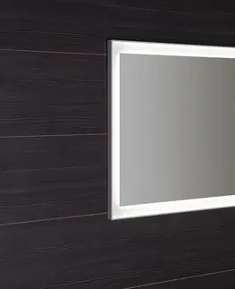Kúpeľňa SAPHO - FLUT LED podsvietené zrkadlo 1000x700, biela FT100