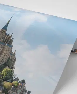Samolepiace tapety Samolepiaca fototapeta hrad Mont-Saint-Michel