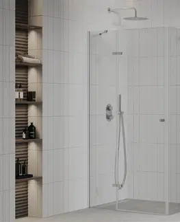 Sprchovacie kúty MEXEN/S - ROMA sprchovací kút 90x110 cm, transparent, chróm 854-090-110-01-00