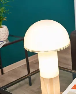 Lampy na nočný stolík Artemide Artemide Onfale medio stolová lampa zo skla