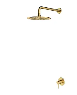 Kúpeľňa OMNIRES - Sprchový systém Y pre podomietkovú inštaláciu, kartáčovaná mosadz SYSY36BSB
