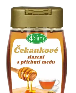 Sladidlá a ochucovadlá 4Slim Čakankové sladenie s príchuťou medu Váha: 250 g