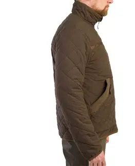 bundy a vesty Prešívaná nehlučná bunda  500 hnedá