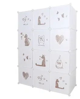 Detské skrine Detská modulárna skriňa KITARO Tempo Kondela