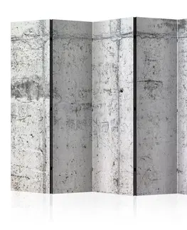 Paravány Paraván Concrete Wall Dekorhome 225x172 cm (5-dielny)
