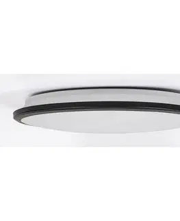 Svietidlá Rabalux 71130 stropné LED svietidlo Engon, 45 W, čierna