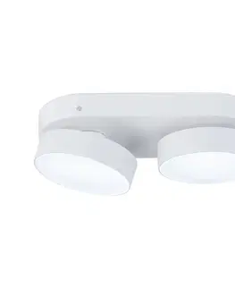 SmartHome stropné svietidlá LUTEC LED stropné bodové svetlá Stanos, CCT, 2-pl. biela