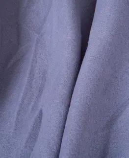 Prikrývky na spanie Deka fleece tmavosivá, 130 x 160 cm