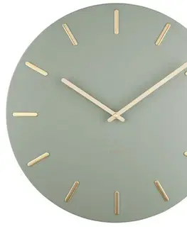Hodiny Karlsson 5716DG dizajnové nástenné hodiny, pr. 45 cm