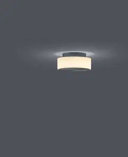 Nástenné svietidlá BANKAMP BANKAMP Button nástenné LED, 15,5 cm antracit