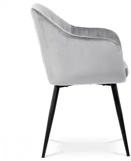 Stoličky Jedálenská stolička PIKA Autronic Čierna
