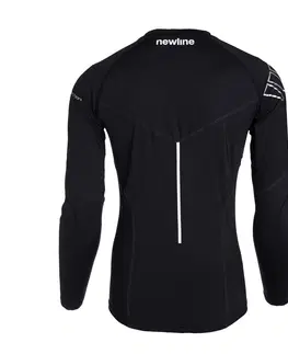 Pánske tričká Unisex bežecké kompresné tričko Newline ICONIC Compression LS Shirt XL