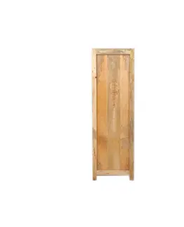 Príborníky Vitrína Hina 60x180x45 z mangového dreva