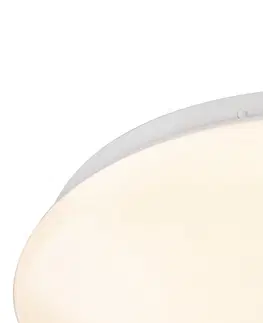 Stropne svietidla Moderné stropné svietidlo biele vrátane LED 8W - Tiho