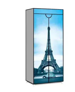 Šatníkové skrine Látková skriňa Paris 03 HB-NP10RPB-A
