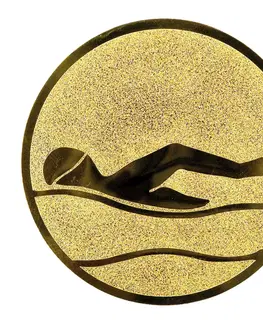 vodné športy Nálepka „Plávanie“ na športové trofeje