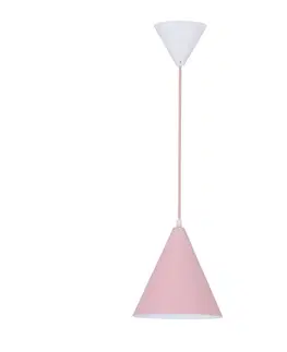LED osvetlenie Závesná lampa VOSS 1xE27 Candellux Ružová