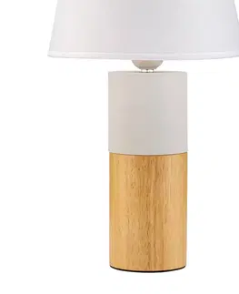 Stolové lampy Pauleen Pauleen Woody Elegance stolová lampa, drevo/textil