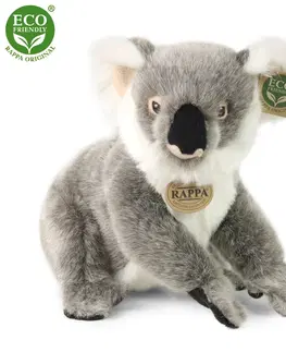 Plyšové hračky RAPPA - Plyšový medvedik koala stojaci 25 cm ECO-FRIENDLY