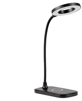 Lampy Rabalux Rabalux 74013 - LED Stmievateľná dotyková stolná lampa HARDIN LED/5W/5V čierna 