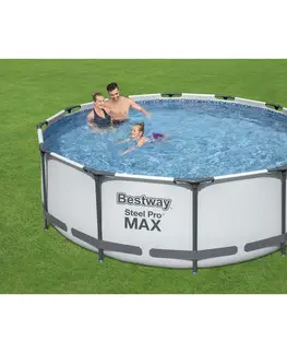 Bazény Bestway Nadzemný bazén Steel Pro MAX, 366 x 100 cm