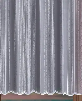 Záclony Forbyt, Záclona žakárová, Alba metráž, biela 170 cm