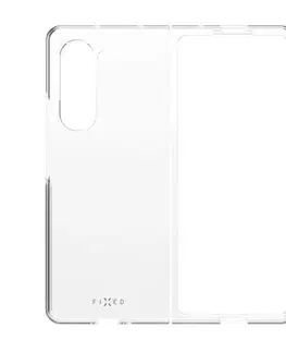 Puzdrá na mobilné telefóny Ochranné puzdro FIXED Pure pre Samsung Galaxy Z Fold5 5G, transparentná FIXPU-1222