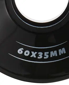 korčule 4 kolieska na dvojradové korčule Oxelo 60 mm 82A čierne