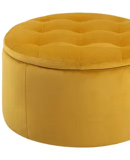 Plastové stoličky Taburetka yellow