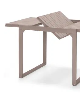 Outdoor Tables Rozkladací stôl »Leira« v štvorcovej kompaktnej veľkosti