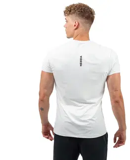Pánske tričká Funkčné športové tričko Nebbia RESISTANCE 348 Black - XXL