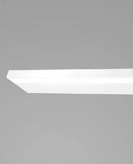 Nástenné svietidlá Pujol Iluminación Kúpeľňové nástenné LED Prim IP20 90 cm biele