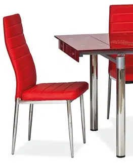 Jedálenské stoličky SIGNAL H-261 jedálenská stolička červená