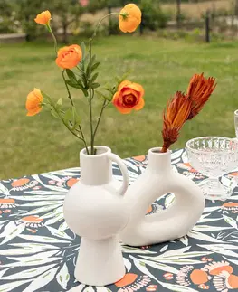 Vázy, misy Váza Uario 20cm white