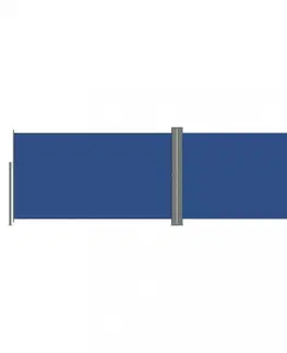 Bočné markízy Zaťahovacia bočná markíza 200x600 cm Dekorhome Modrá