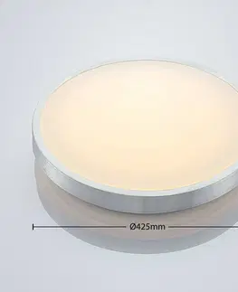 Stropné svietidlá Lindby Lindby Emelie stropné LED svietidlo okrúhle, 42 cm