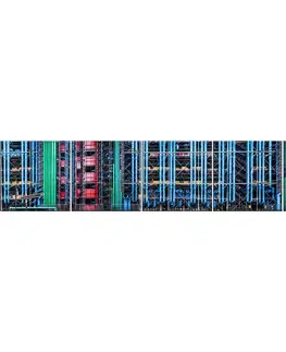 Dekoračné panely Sklenený panel 60/300 Factory 5-Elem