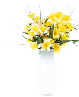 Kvety Umelá kvetina Narcis žltá, 40 cm