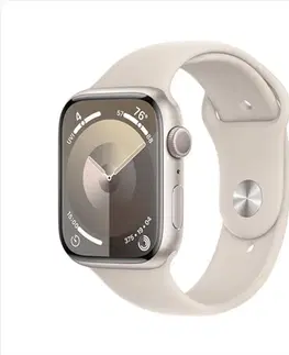Inteligentné hodinky Apple Watch Series 9 GPS 41mm hviezdna biela , hliníkové puzdro so športovým remienkom hviezdna biela - SM MR8T3QCA