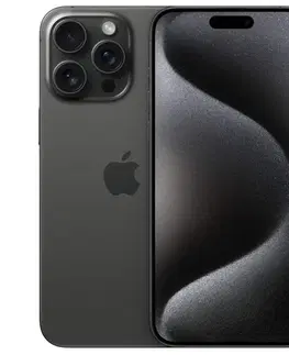 Mobilné telefóny Apple iPhone 15 Pro Max 1TB, titánová čierna