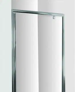 Sprchovacie kúty HOPA - Sprchové dvere do niky SMART - alarm - Farba rámu zásteny - Hliník chróm, Rozmer A - 90 cm, Smer zatváranie - Univerzálny Ľavé / Pravé, Výplň - Grape bezpečnostné sklo - 6 mm OLBALA90CGBV