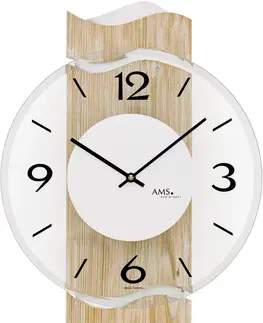 NÁSTENNÉ HODINY AMS Designové nástenné hodiny AMS 9621, 39 cm