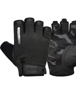 Rukavice na cvičenie RDX Sports Fitness rukavice T2 Black  XL